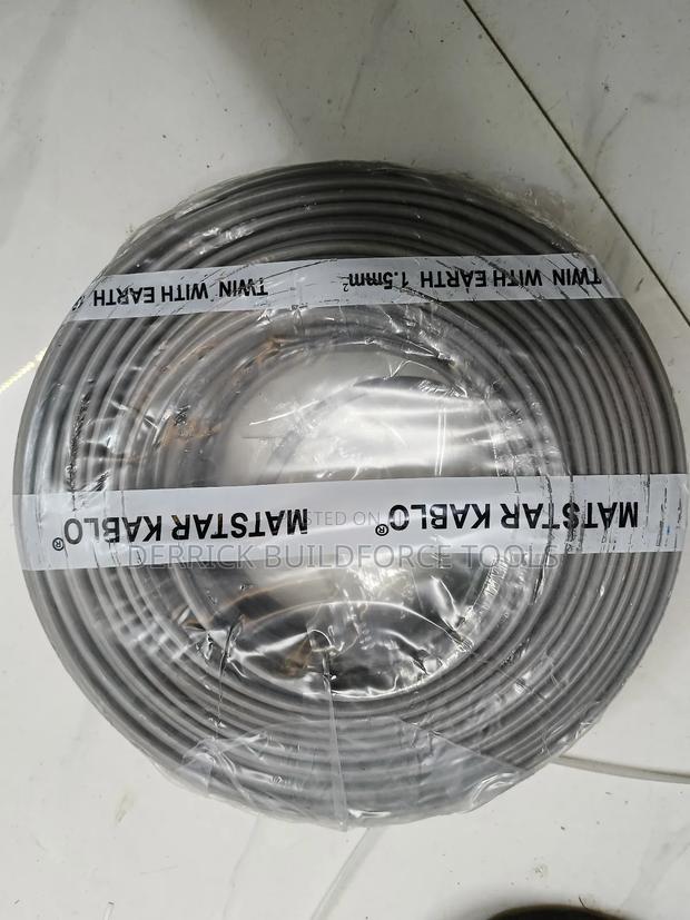Twin With Earth 1.5mm Matstar Kablo Wiring Cable(90m)