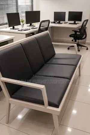 Durable Steel Frame Modern Design Waiting Seat