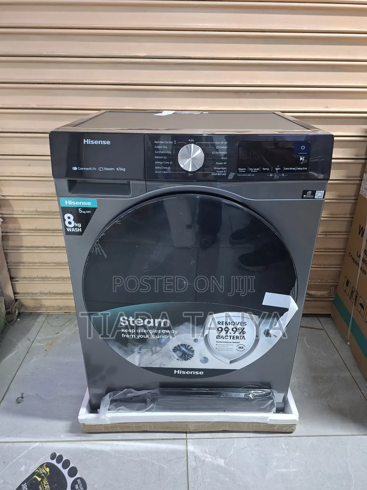 Hisense 8kg Wash And5kg Dry Front Load Washing Machine