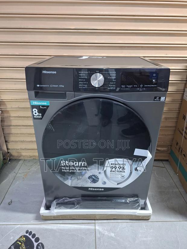 Hisense 8kg Wash And5kg Dry Front Load Washing Machine - thumbnail 2