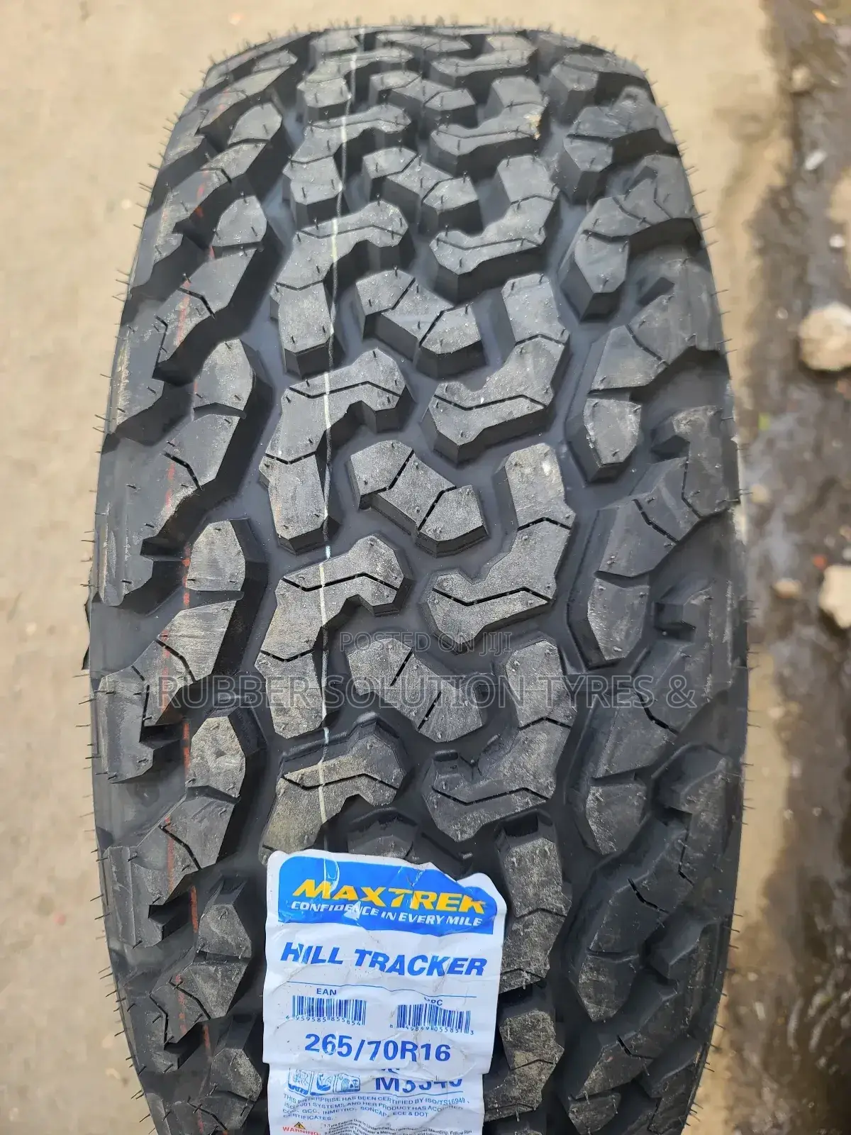 265 /70 R16 Maxtrek Tyres Hill-Tracker All-Terrain