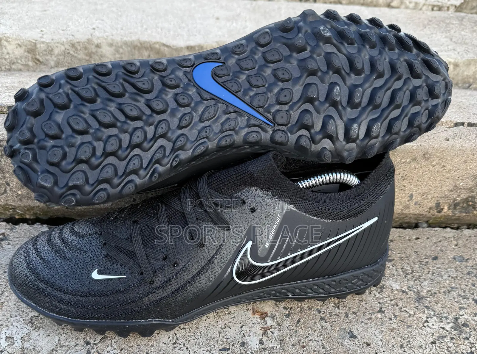 Nike Phantom Gx 2 Elite Artificial Turf Soccer Shoes - Black/White