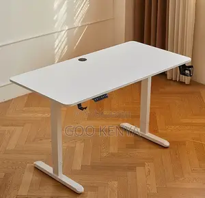 Office Table; Smart Office Electric Lift Desk With Adjustable Height
