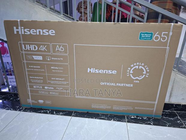 Hisense 65" A6n Uhd Smart Tv Frameless Vidaa Tv - thumbnail 3