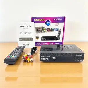 Sonar Digital Free to Air Decoder 1080p Hd Set Box Plug and Watch
