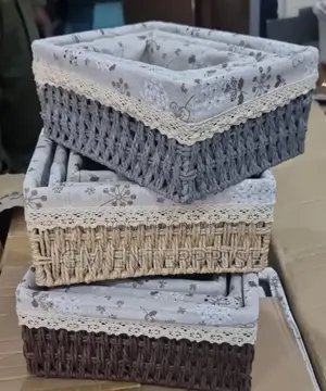 *3in1 High-Quality Weaved Basket Available