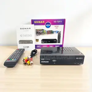 Sonar Hd 1080p Free to Air Decoder Digital Tv Receiver No Subscription