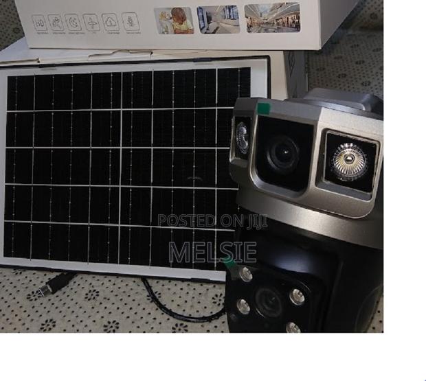 Intelligence Dual Lens 4g Solar Powered PTZ Camera Solar Camera . . . - main view
