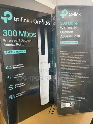 Tp-Link N300 Eap 110 Wireless N Outdoor Access Point- Outdoor