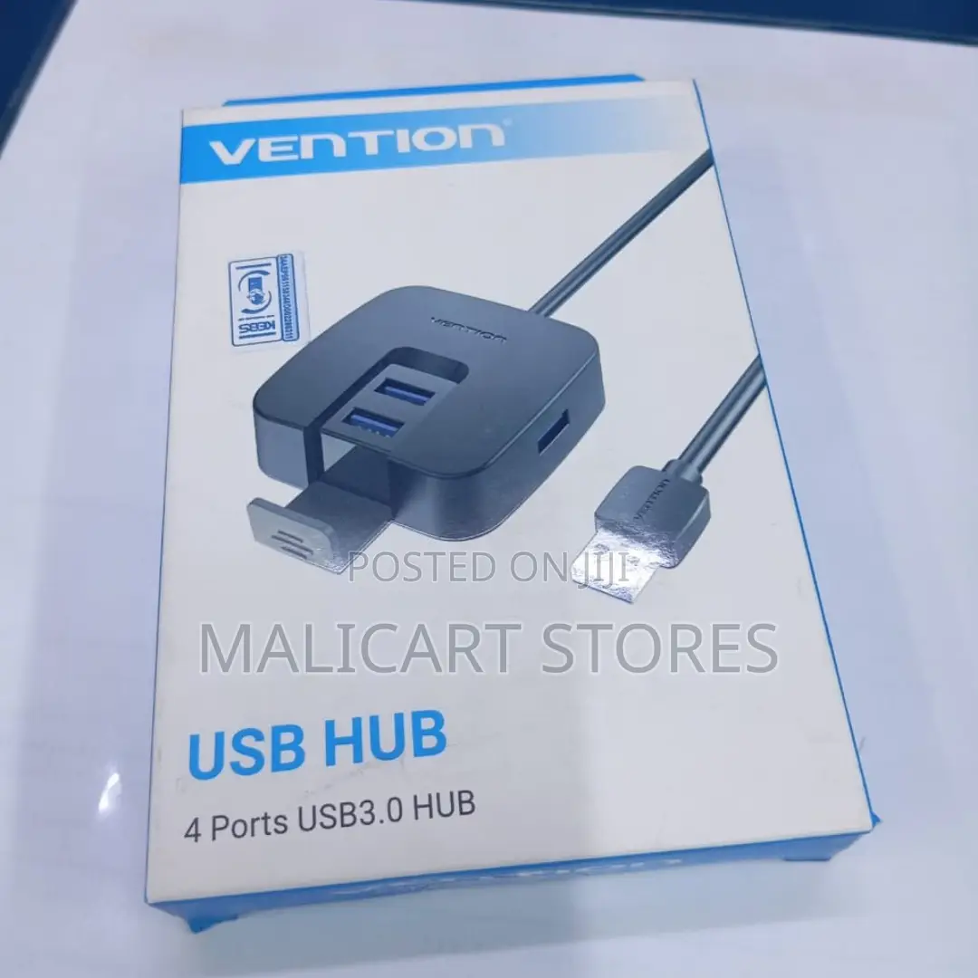 Vention Usb 3.0 to 4 Port Usb 3.0 Hub 0.5 Meter Black