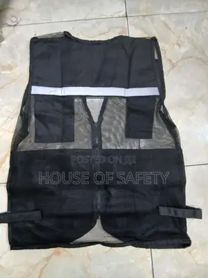 Safety Working Vest With Meshed Parts