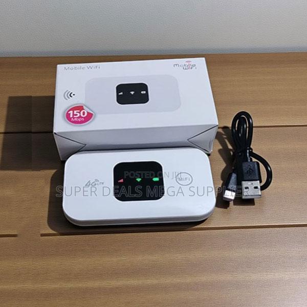 4g Lte Pocket Mifi Router 150mbps Speed 2100mah Battery for Travel Use