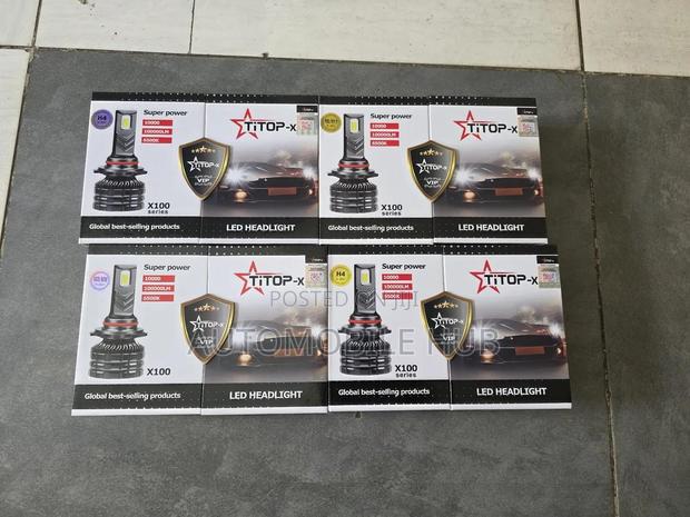 Titop X100 Led Car Bulbs | Premium Auto Lighting | Automobile Hub - thumbnail 2
