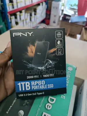Pny 1tb Portable SSD Rp 60 Upto 2000mb/S, Usb-C , Usb 3.2