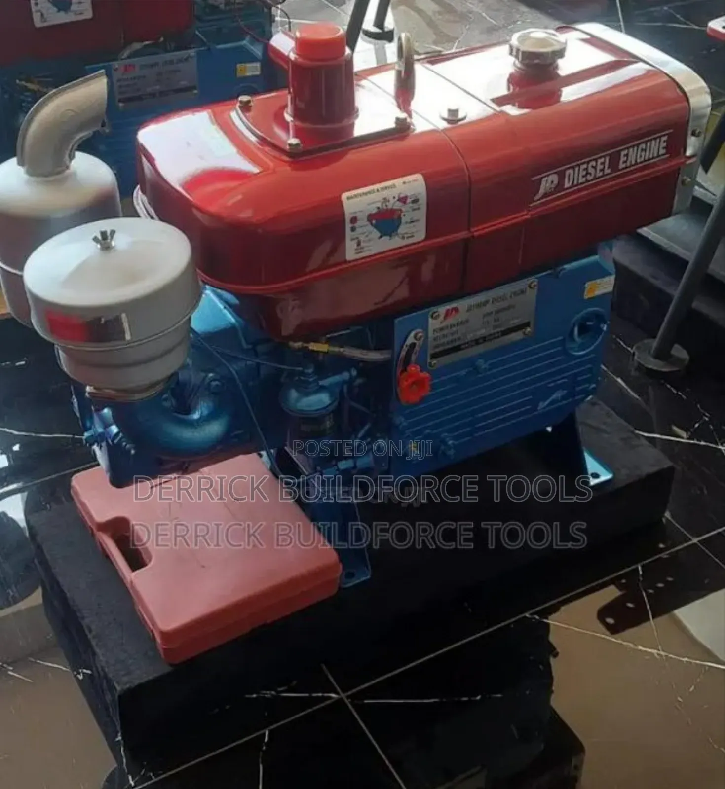 Jd Jiadi 10hp Diesel Powered Engine