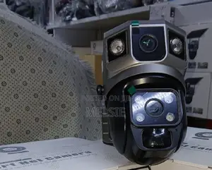 Dual Lens, Night Vision, Motion Detection Solar CCTV Camera . . . . .