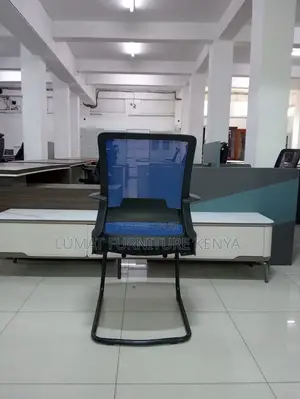 Sleek Reception Mesh Chair