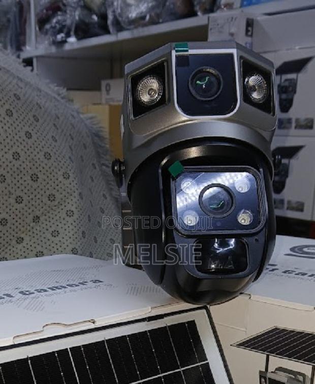 V380 Pro 4g Solar-Powered PTZ Security Camera High-Performance - main view