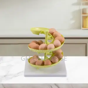 *Sliding Spiral Egg Holder / Fruit Holder