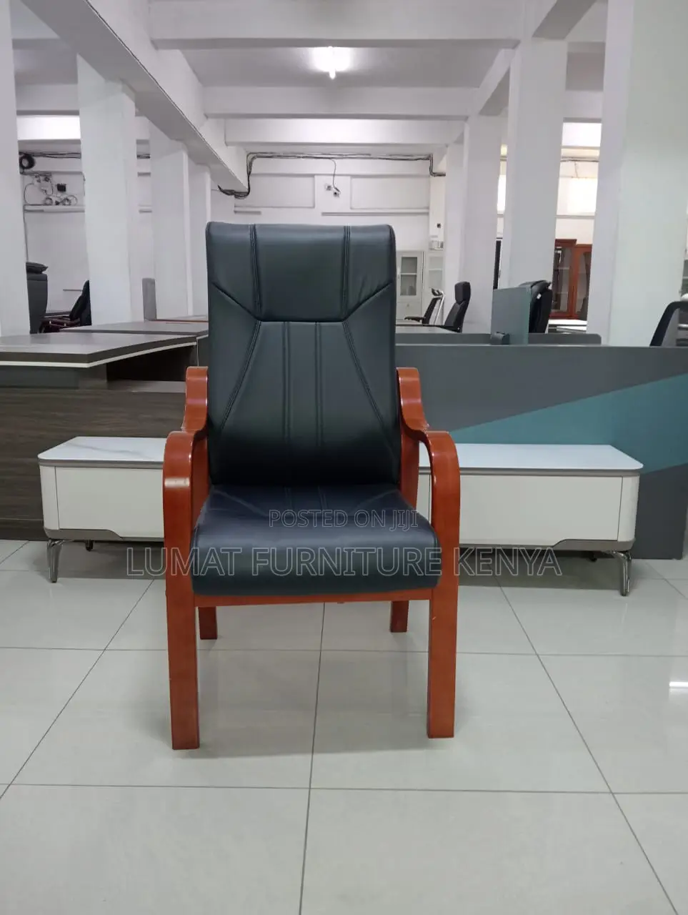 Solid Wood Visitors Chair