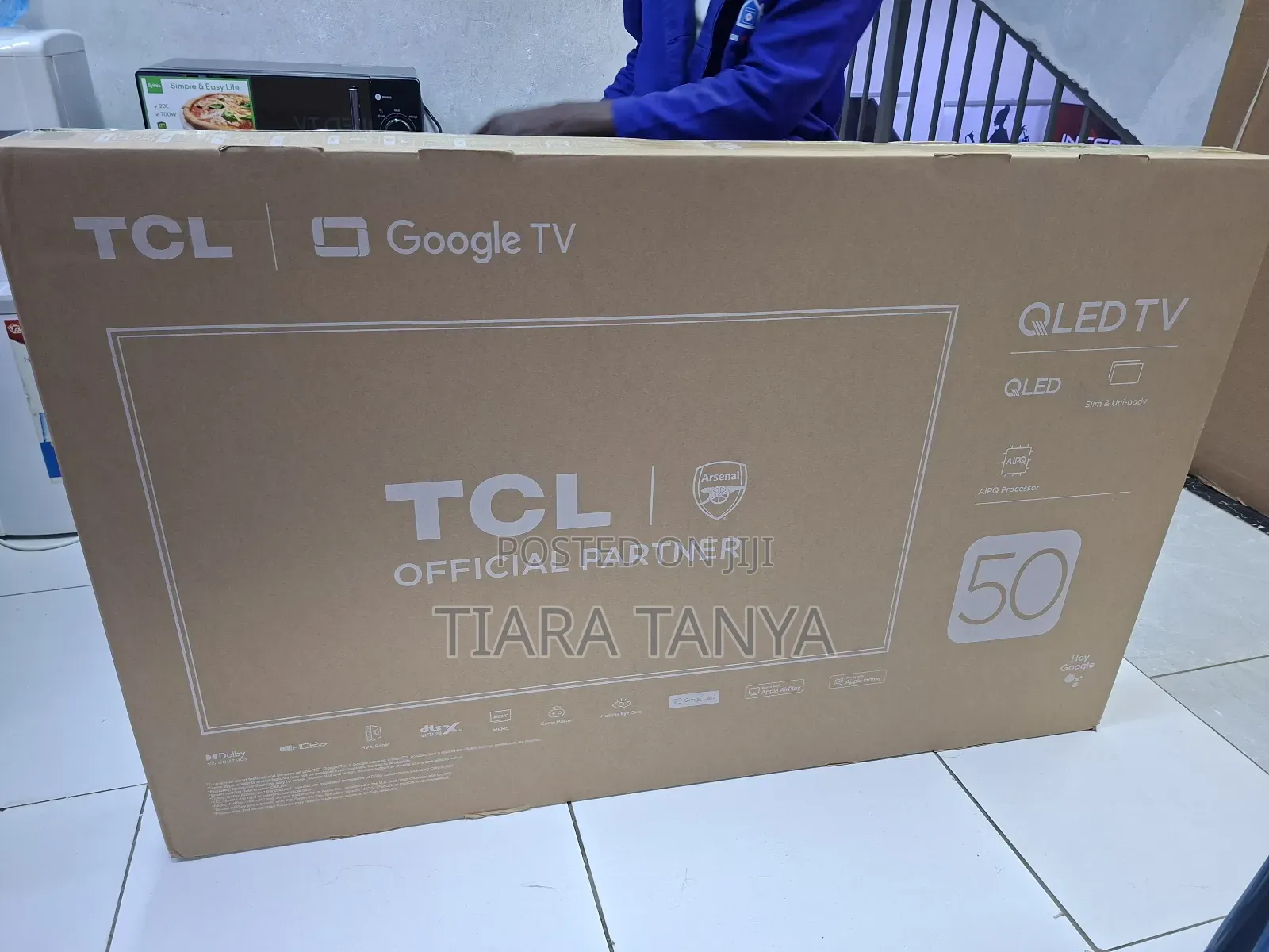 TCL 50" T6c Qled Smart Google TV 2025