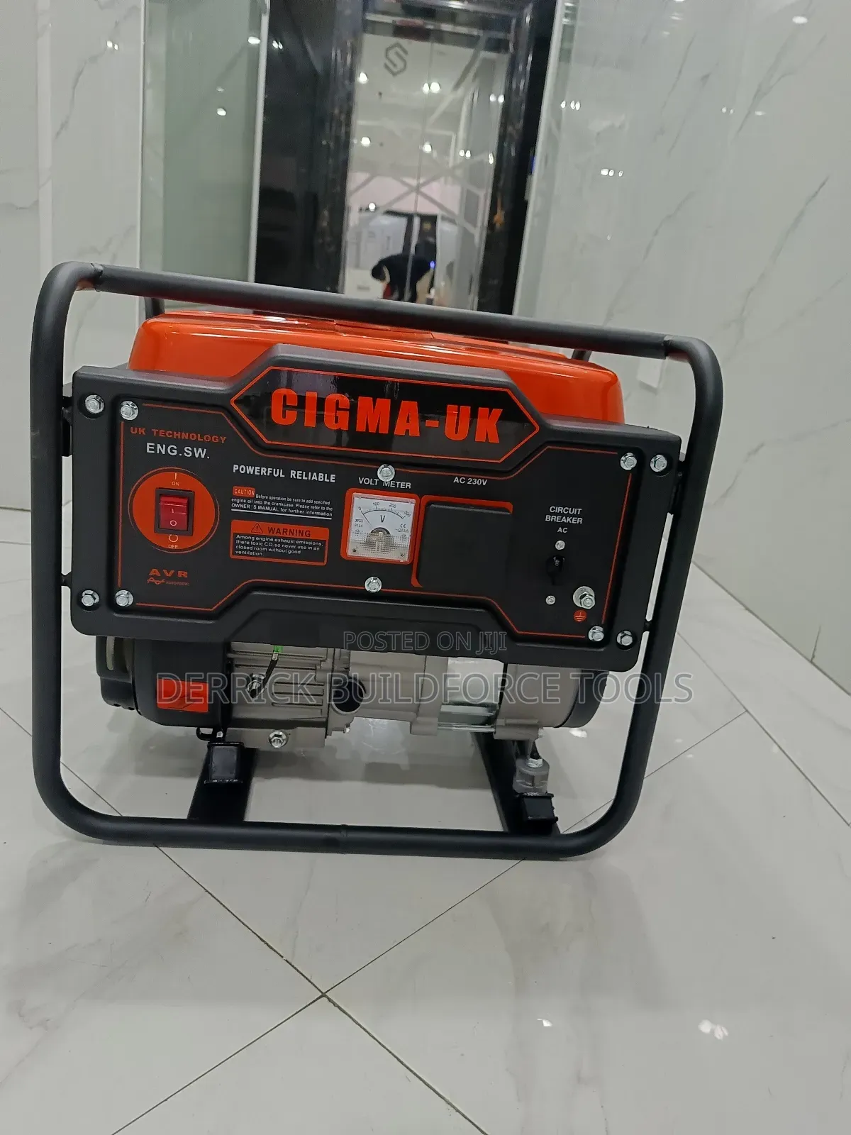 Cigma-Uk 5.5kva Gasoline Generator