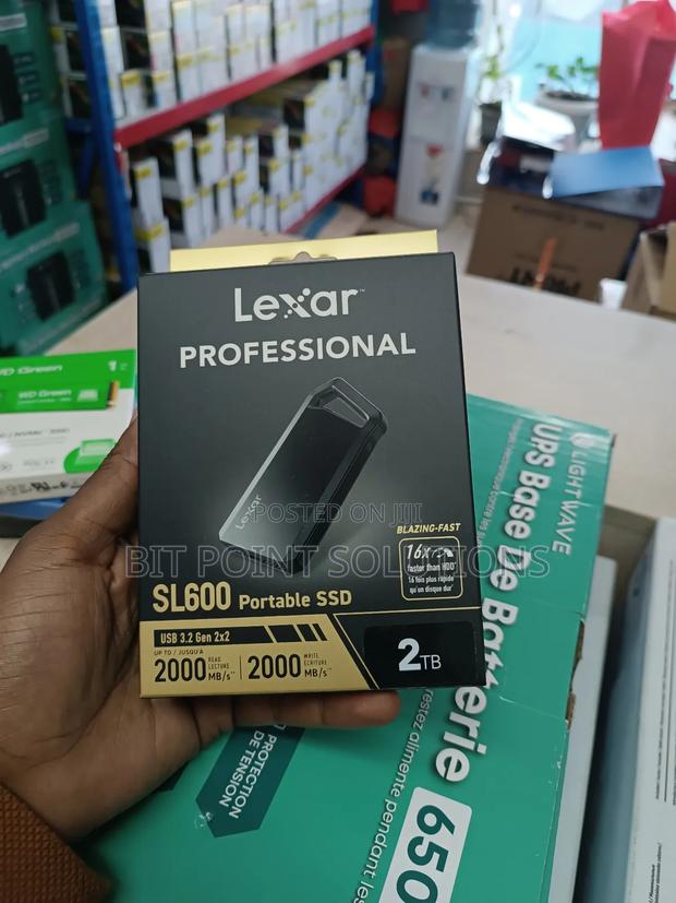 Lexar 2tb Portable SSD Sl600 With Upto 2000mbps Speed - main view