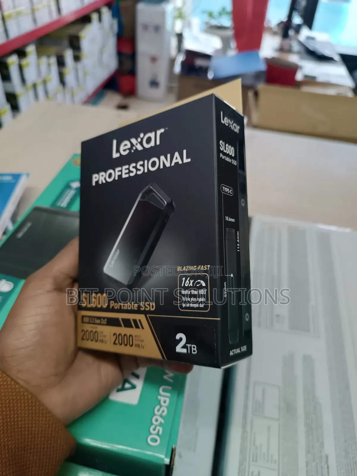 Lexar 2tb Portable SSD Sl600 With Upto 2000mbps Speed