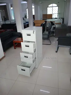 4-Layer Lockable File Cabinet