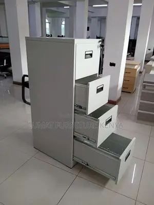 4-Layer Lockable File Cabinet