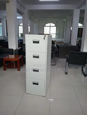 4-Layer Lockable File Cabinet