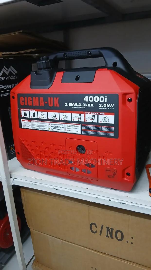 Cigma 4.5kva Super Silent Generator - main view