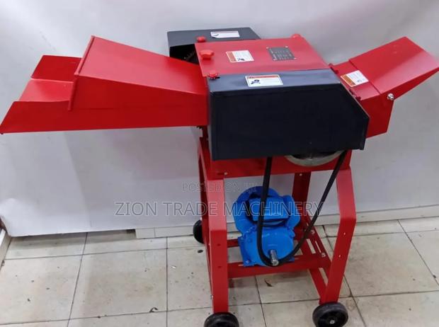 High Speed Chaff Cutter With Motor - main view