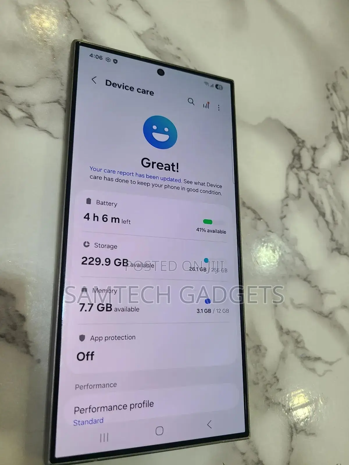 Samsung Galaxy S24 Ultra 256 GB Silver
