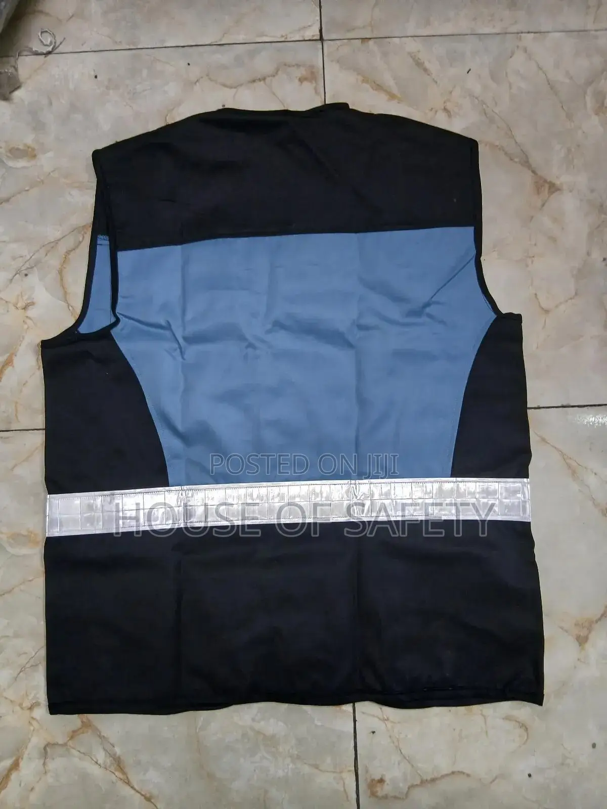 Working Vest Blue And Black Duo Colour