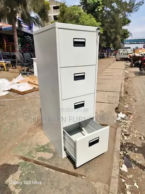 Spacious 4-Drawer Filling Cabinet-- Organize Your Workspace
