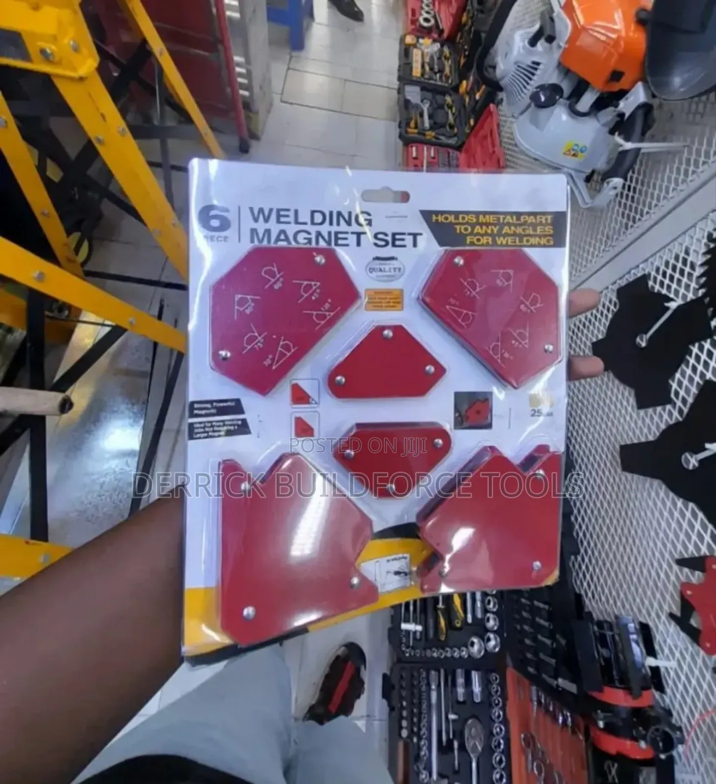6pcs Welding Magnet Set