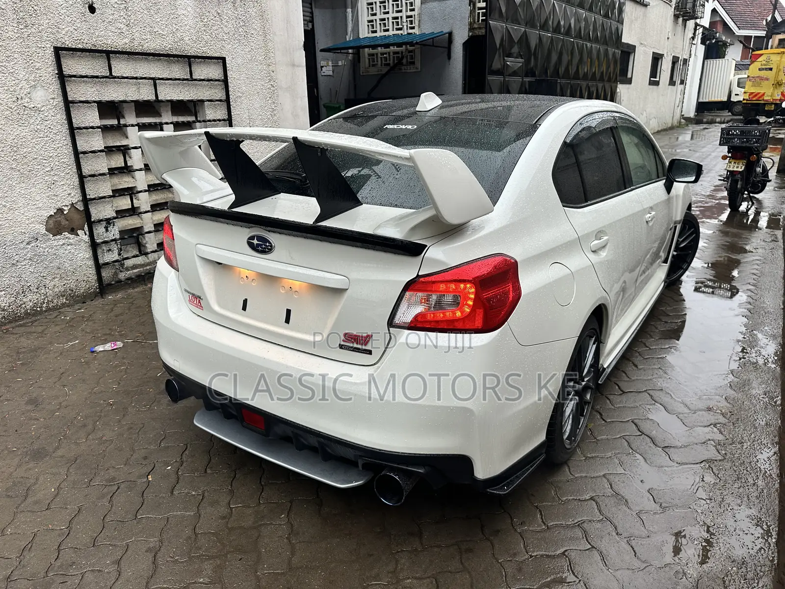 Subaru WRX STI 2019 White