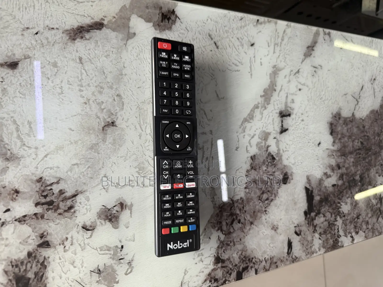 Nobel Tv Remote