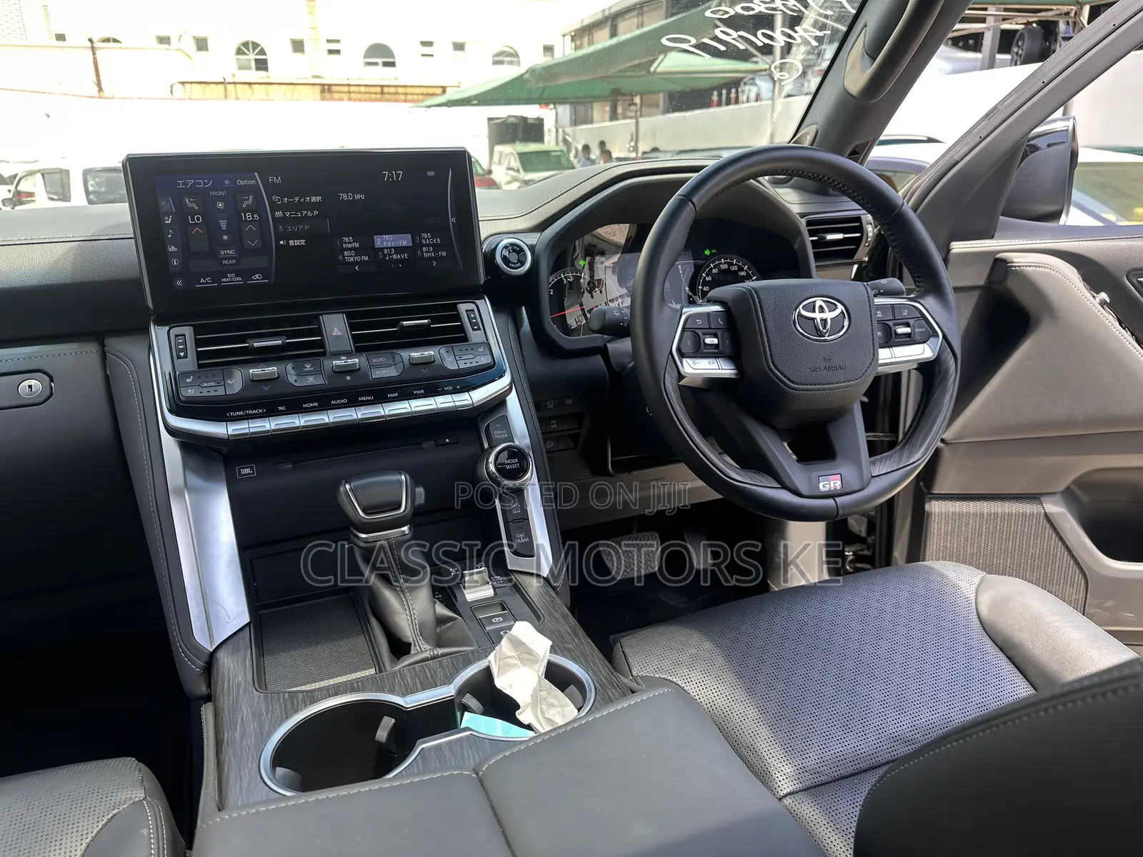Toyota Land Cruiser LC300 2023 Black