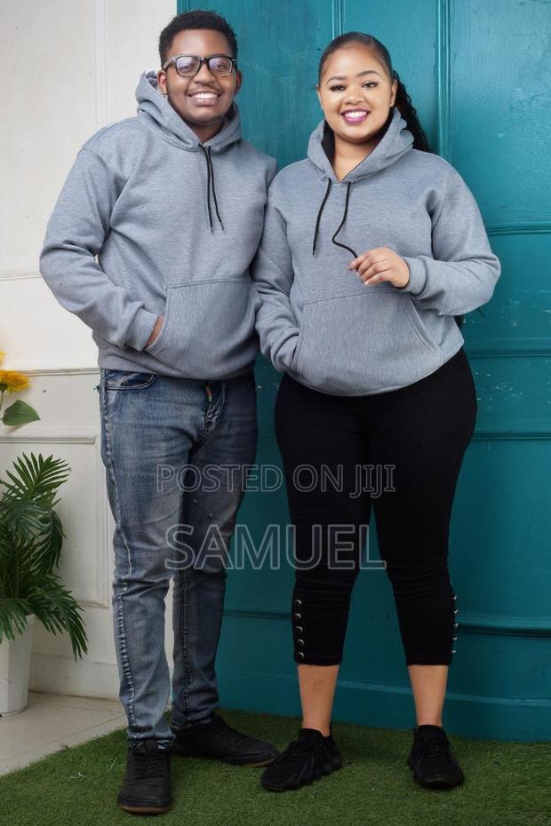 Unisex Plain Hoodies - thumbnail 2