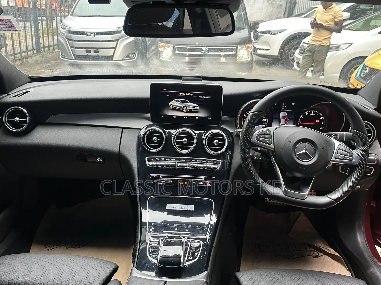 Mercedes-Benz C180 2018 Red
