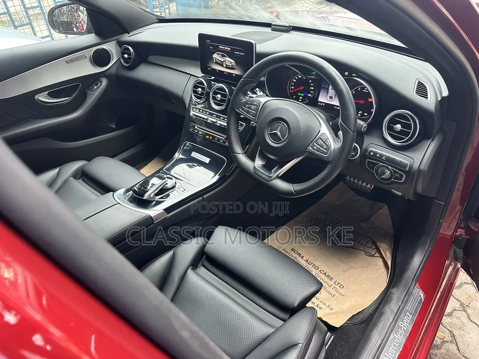 Mercedes-Benz C180 2018 Red