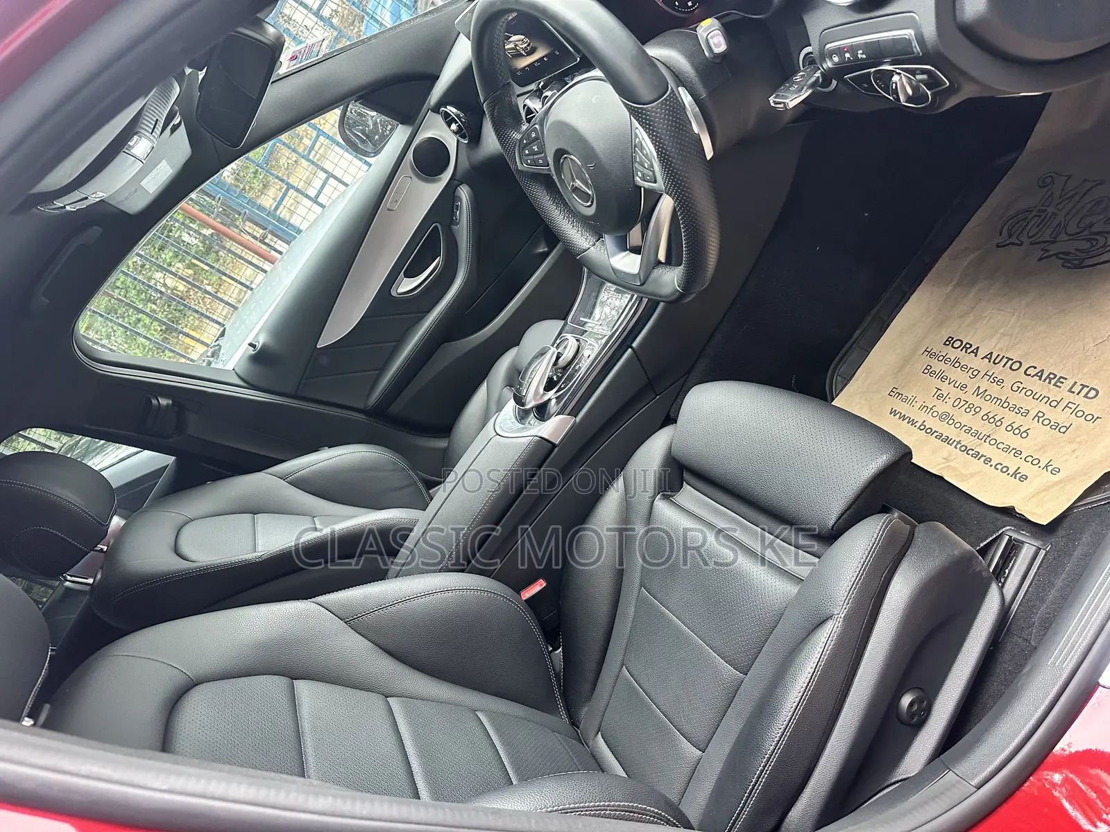 Mercedes-Benz C180 2018 Red