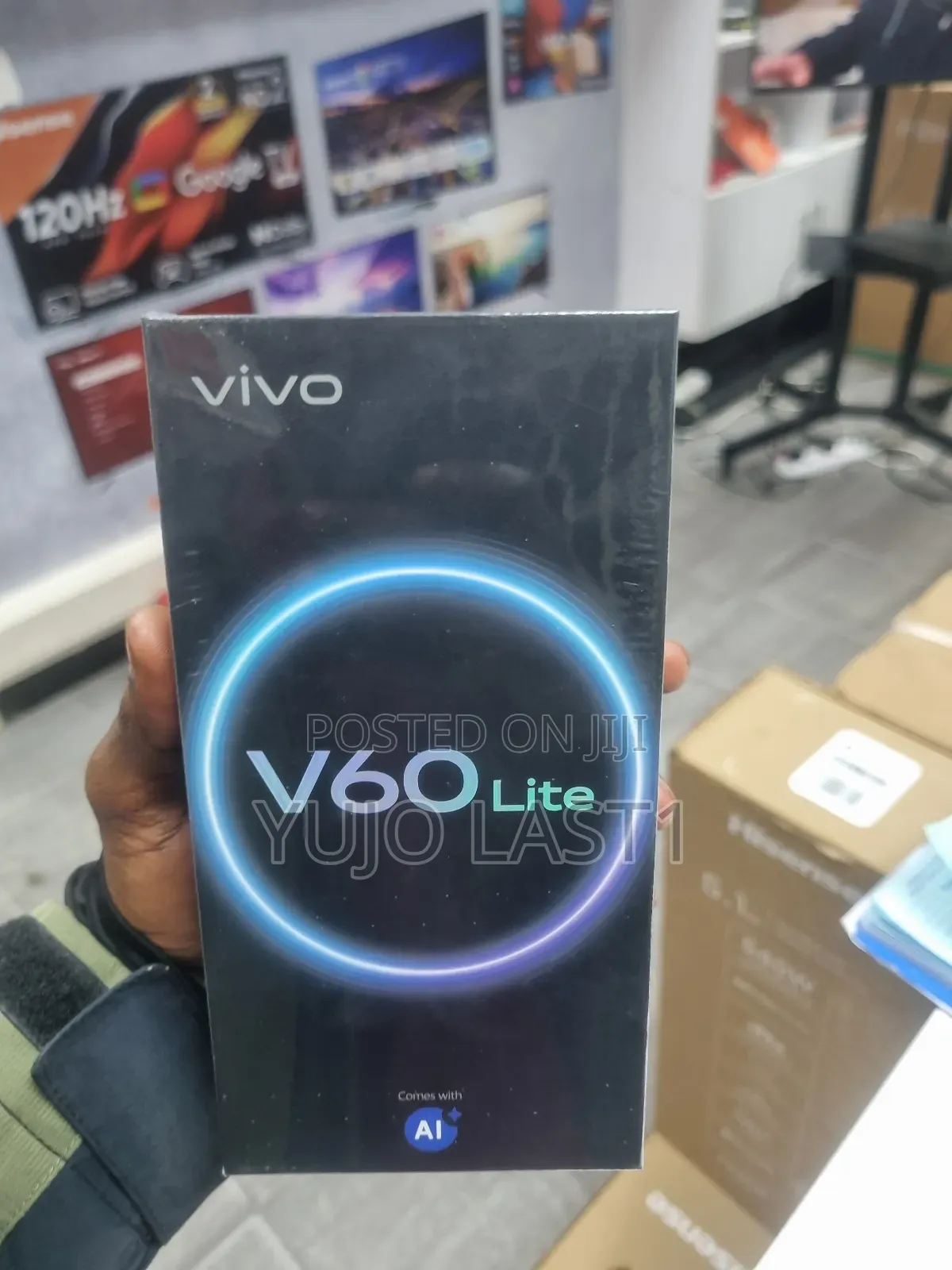 New Vivo V60 Lite 256 GB Black
