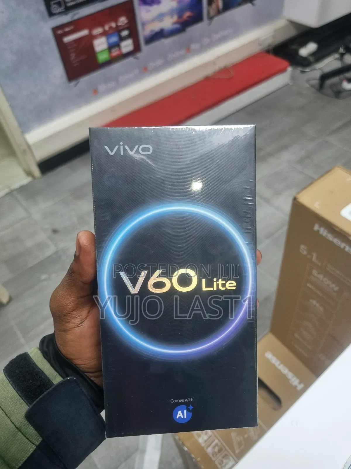 New Vivo V60 Lite 256 GB Black