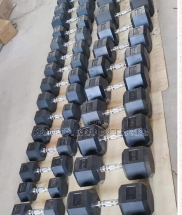 Hexagon Dumbbells 20kgs - main view