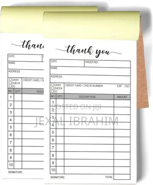 Receipt Books in Bulk