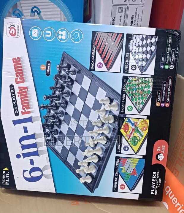 Chess 6 in 1 Board Game