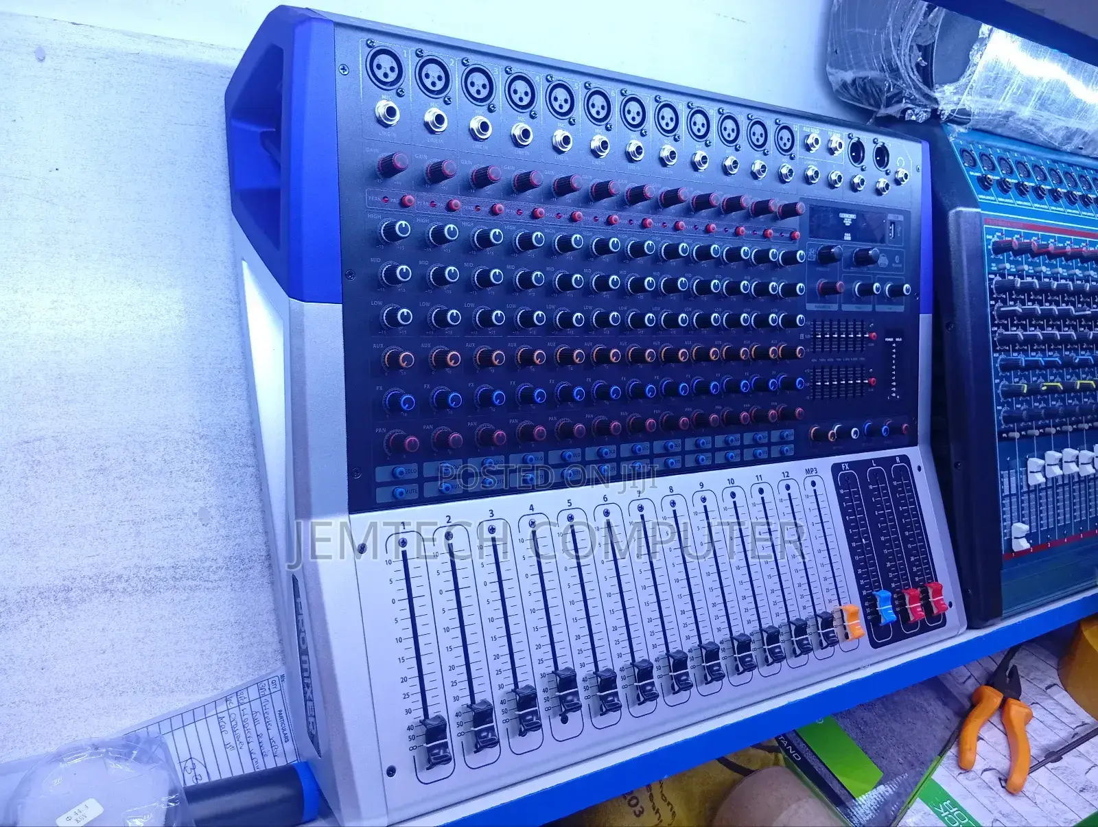 Powercraft Kv 120 Pro Mixer 12 Channel 3000w Power Mixer